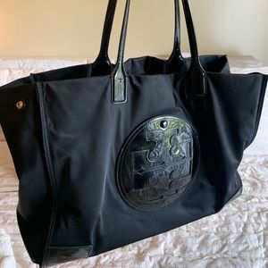 Ella Patent Tote Bag - Tory Burch